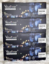 ValueToner TonerCartridge Set Yellow Cyan Black Magenta Printing Perfection picture