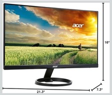 Acer R240HY 23.8-inch LED LCD Monitor Full HD 1920x1080, HDMI, VGA, DVI picture