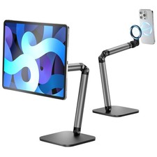 TELESIN Heavy Duty Metal Base Magnetic Stand Mount Holder for iPhone iPad Tablet picture