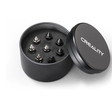Creality K1 Max High Flow Nozzle Nickel Plated Bimetallic Hardened Steel Tip picture