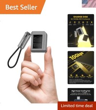Compact M.2 NVMe SSD Enclosure - 2TB Support, Active Cooling & Write Protection picture