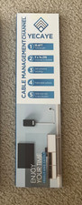  YECAYE Cable Management Channel, Total 10.6ft, Brand New (9x14.2in Channels) picture