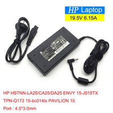 Original HSTNN-CA25 19.5V 6.15A 120W Slim Power Supply Adapter 906329-002 677762 picture