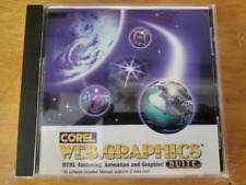 Corel Web Graphics Suite Windows 3.1 95 & Corel Draw 7 30-day trial disc picture