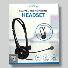 New VIBE 3.5mm Plug-in Mono Headset With Swivel Microphone picture