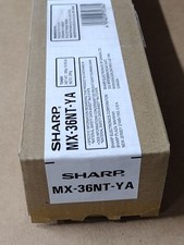 Genuine Sharp MX-36NT-YA (MX-36NTYA) Yellow Toner Cartridge, OEM picture
