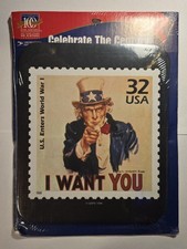Vintage Mouse Pad “Celebrate The Century” I Want You Uncle Sam USPS from 1996 picture