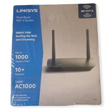 Linksys AC1000 Dual-Band WiFi 5 Router 1000 Mbps E5350 New Factory Sealed  picture