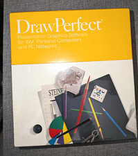 SEALED DrawPerfect Presentation Graphics Software for IBM PCs picture
