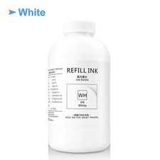 1000ML  White With dtg Ink for Epson F3050 1390 1400 1410 Printer picture