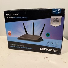 Netgear Nighthawk R7000 AC1900 Smart WiFi Router Tested w/ Box Accessories picture