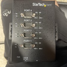 STARTECH.COM ICUSB234854I 4 PORT SERIAL HUB USB 2.0 TO RS232/422/485 ADAPTER picture