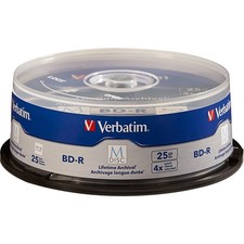 Verbatim M-Disc BD-R 25GB 4X with Branded Surface 25pk Spindle picture