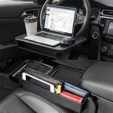 2 In 1 Steering Wheel Desk, Universal Steering Wheel Tray Table With Seat Gap... picture