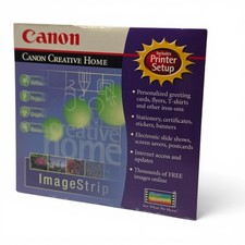 Canon Creative Home Printer Setup v4.3 CD-ROM w/ Quick Start Guide Windows 95/98 picture