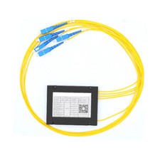 SC/UPC 1 to 4 Fiber Optic PLC Splitter Module Singlemode SM Fiber pigtails picture