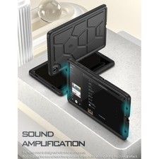 For Samsung Galaxy Tab A9 Plus Case Drop Protection Rugged Silicone Cover Black picture