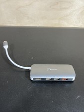j5 create USB Type-C MultiAdapter HDMI/Ethernet/USB 3.1 9-in-1 MODEL JCD383 picture