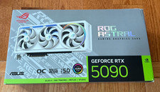 Asus nVidia GeForce RTX 5090 ROG Astral White OC  32GB Graphics Card MINT picture