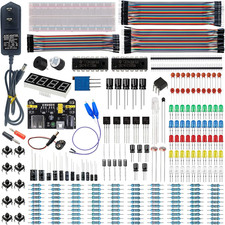 Electronics Component Kit Power Supply Module Breadboard Set with Sensors picture