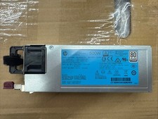 HP HSTNS-PL40 500W 80 Plus Platinum Server Power Supply PN: 723594-001 picture