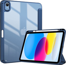 Procase for Ipad A16 11Th/10Th Generation Case with Pencil Holder, Navy picture