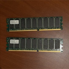 Hynix 1GB (2x512MB) DDR SDRAM DIMM PC2100U-25330 184-Pin ECC picture
