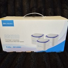 BlueShadow Mesh Router AC-1200 Cuka-M1200C Dual-Band Whole Home Wi-Fi System picture