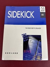NEW SEALED,  Borland Sidekick 2.0 User's Guide Manual picture