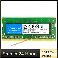 CRUCIAL 4GB DDR4 2666 PC4-21300 Laptop 260-Pin SODIMM Notebook Memory RAM 4G picture