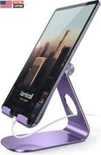 Tablet Stand, Adjustable Tablet Holder - Desktop Stand Holder Gifts Compatible w picture