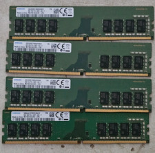 Samsung 32GB Total (4x8GB) DDR4-2400 PC4-2400T 1Rx8 M378A1K43CB2-CRC - TESTED picture