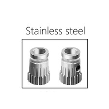 Dual Drive Gear Extruder Kit Hardened Steel Upgrade Feed Gear Extruder Kit for B picture