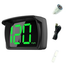 Speedometer HUD for Cars Trucks Motorcycles USB Plug & Play Digital MPH Speed... picture