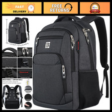 Slim Anti-Theft Laptop Backpack for Business Travel & College - Stylish & Durabl picture