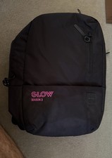 GLOW Embroidered Backpack INCASE. Black. 15” MacBook Friendly. NWT picture
