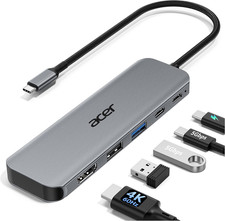 Acer USB C Hub, 5-In-1 USBC to HDMI Adapter with 4K@60Hz for Laptop/Mac picture