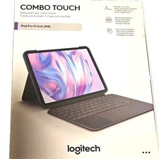 Logitech Combo Touch Gray Keyboard Folio for iPad Pro 11