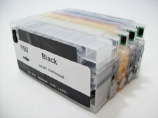 4 Pack Refillable ink cartridge for HP 950 951 Pro 8100 Pro 8610 With New Chip picture