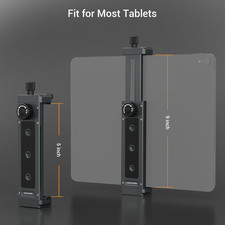 Tripod Mount Adapter for Ipad, Aluminum Tripod Mount Holder for Tablet,Tablet... picture