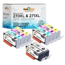10PK PGI-270 XL CLI-271 XL Ink Cartridges for Canon PIXMA MG6820 MG6821 MG6822 picture