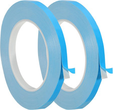 Thermal Adhesive Tape, 2 Rolls 25M X 8Mm X 0.2Mm Double Side Adhesive picture