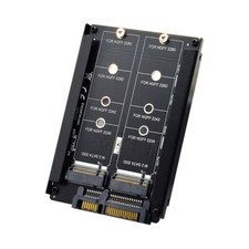 Cablecc Dual NGFF B+M Key M.2 SSD Card JBOD Span to 2.5inch SATA Combo HDD picture