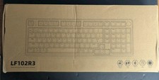 LinkerFoo LF102R3 Triple-Mode Gaming Mechanical Keyboard - Gray picture