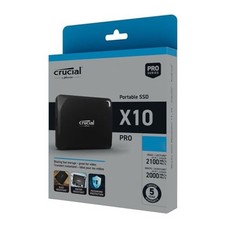 Crucial - X10 Pro 1TB USB-C External SSD - Black ‎ picture