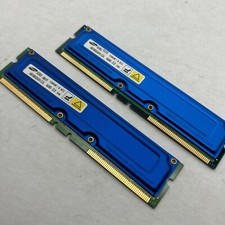 256MB 2x128mb 600-53 Compaq 402833 Memory Rambus ECC Samsung 128mb / 8 ECC / 100 picture