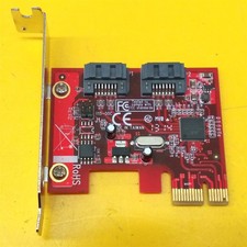 ⭐️⭐️⭐️⭐️⭐️ StarTech PEXSAT32 2 Port 6 Gbps PCI Express Controller Card picture