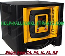 FORKLIFT BATTERY CHARGER 48 VOLTS *1 SINGLE*  PHASE DIGITAL 48V 140 AMP 208-240V picture