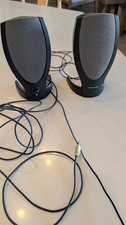 Harman Kardon HK206 Computer Speakers System 2.0 Pair Dell 04N567 w/ AC Adapter picture