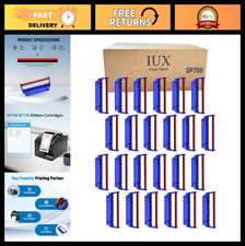 24-Pack Ink Ribbons for SP700, SP712, SP742, SP740 Printers - High-Quality Repla picture